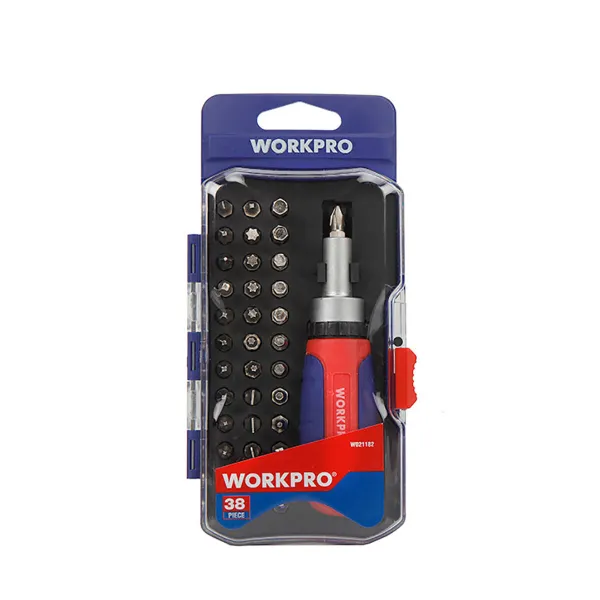 Korkkiruuvisetti Workpro 38 Kappaletta