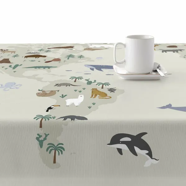 Stain-proof tablecloth Belum Maui Multicolour 100 x 150 cm