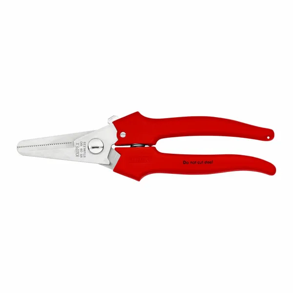 žirklės Knipex 9505190 19 cm Nerūdijantis plienas Plastmasinis