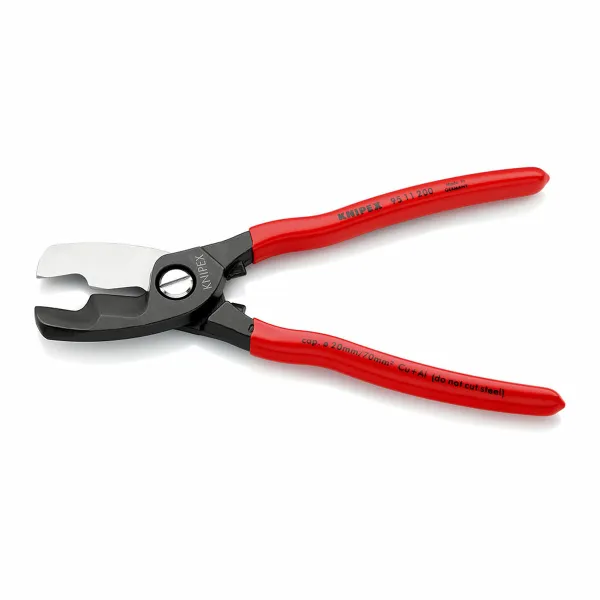 Ножницы электрика Knipex 9511200 Сталь Пластик Кабельные ножницы