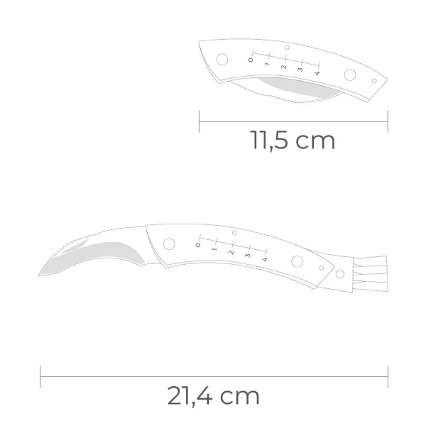 Pocketknife EDM 08563 Irati Stainless steel