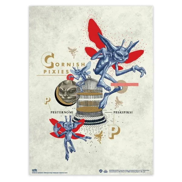 Harry Potter - Set of 2 wall posters (38 x 52 cm)