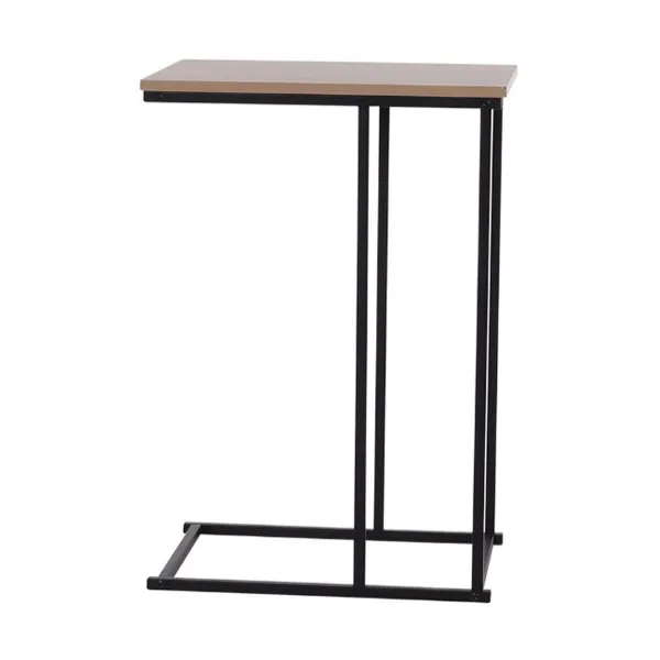 Šoninis staliukas Lifetime nb1510080 Juoda Medžio 40 x 26 x 58 cm
