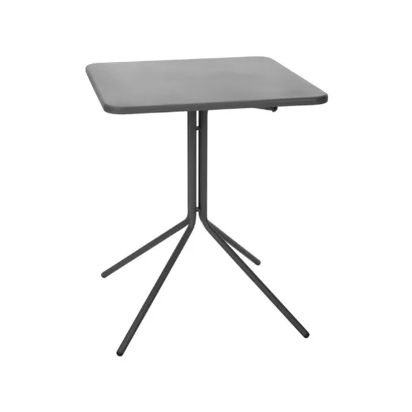 Sulankstomas stalas Ambiance x99001620 Tamsiai pilka 58 x 58 x 70 cm
