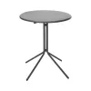 Sulankstomas stalas Ambiance x99001600 Tamsiai pilka Ø 58 x 70 cm
