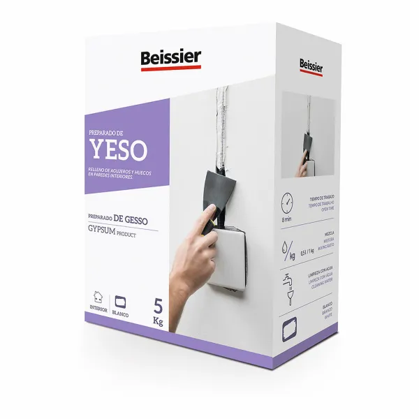 Замазка Beissier 70447-002 Белый 5 kg 6 кг