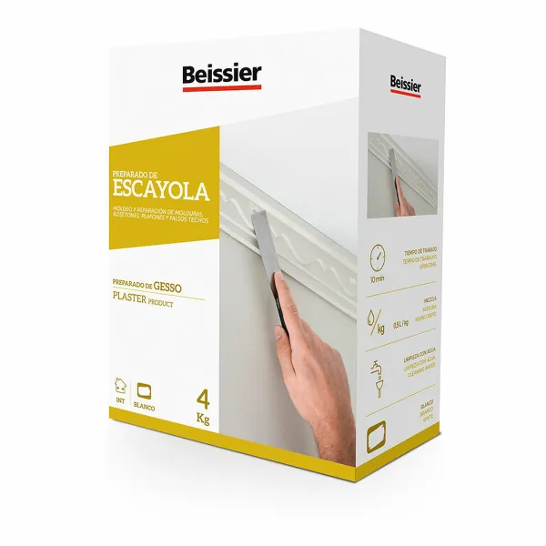 Špaktele Beissier 70215-002 Balts 4 Kg
