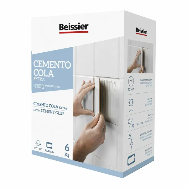 Cementas Beissier 70164-002 Balta 6 Kg Limpantis