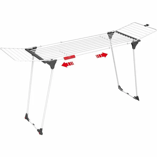 Сушилка Vileda Infinity Белый Алюминий 257 x 57 x 100 cm Выдвижной