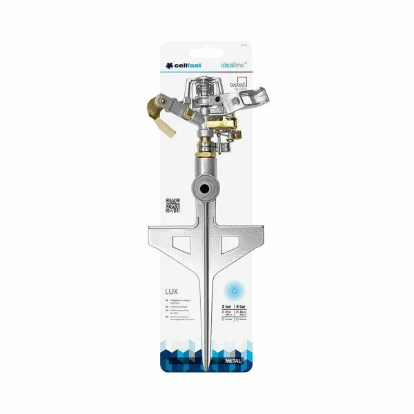 Water Sprinkler Cellfast Metal 6 BAR