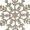 Ziemassvētku dekorācijas- sniega pārslas Springos CA0754 12cm 3 gab
