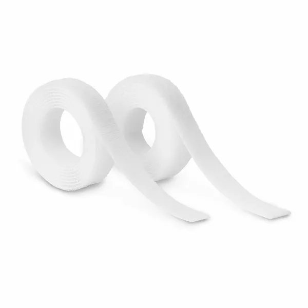 Divpusēja lente Inofix 2145-2 Balts 1,5 m x 2 cm Āķa un cilpas aizvēršana 2 Daudzums