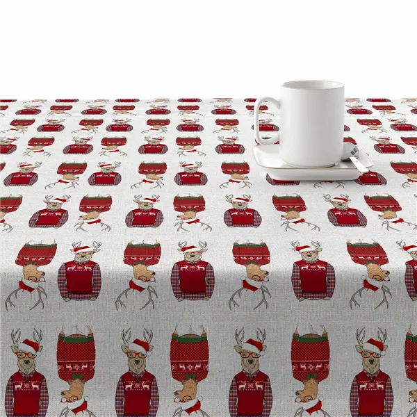 Stain-proof tablecloth Belum Merry Christmas 15 Multicolour 300 x 150 cm