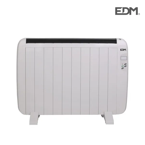 Electric Convection Heater EDM 07897 White 1500 W Wi-Fi