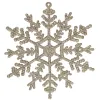 Ziemassvētku dekorācijas- sniega pārslas Springos CA0754 12cm 3 gab