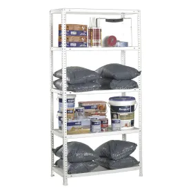 Shelves Simon Rack Comfort Plus 5/400 White 200 x 100 x 40 cm Metal 5 Shelves 100 kg