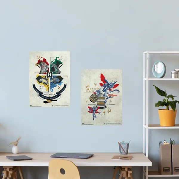 Harry Potter - Set of 2 wall posters (38 x 52 cm)