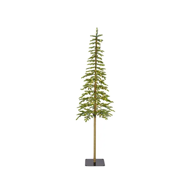 Joulupuu Everlands Vihreä PVC Metalli polystyreeni Kuusi Ø 41 x 180 cm MicroLED
