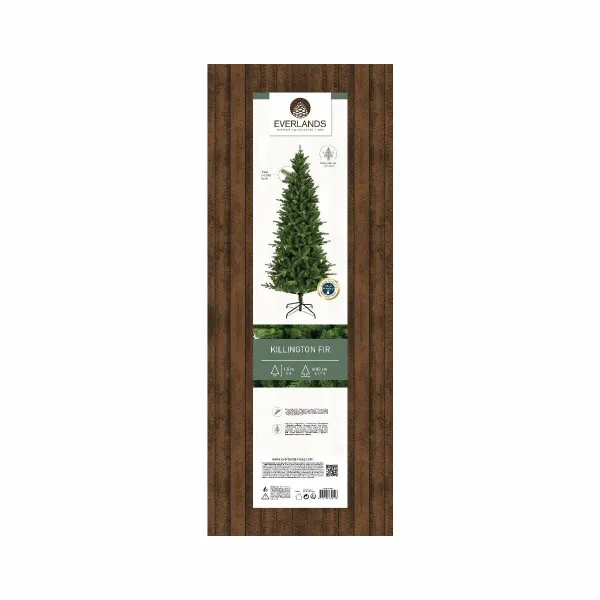 Naujametinė eglutė Everlands Žalia PVC Metalinis polistirenas Eglė Ø 83 x 150 cm