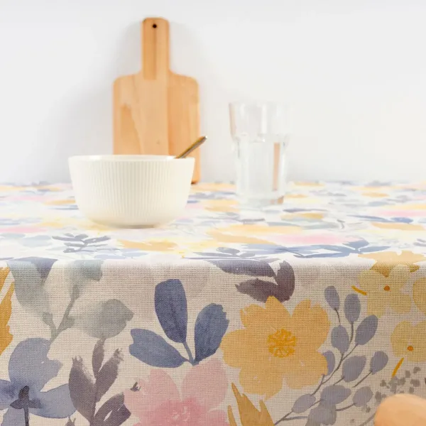 Stain-proof tablecloth Belum Gisborne Multicolour 300 x 150 cm