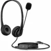 Austiņas ar Mikrofonu HP Wired USB Headset Melns