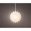 Kalėdinė žvaigždė Lumineo Popierius Ø 40 x 20,5 cm Pakabinimui
