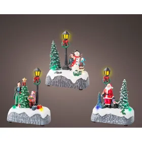 Новогоднее украшение Lumineo 9,5 x 5,5 x 12,5 cm Декоративная фигура