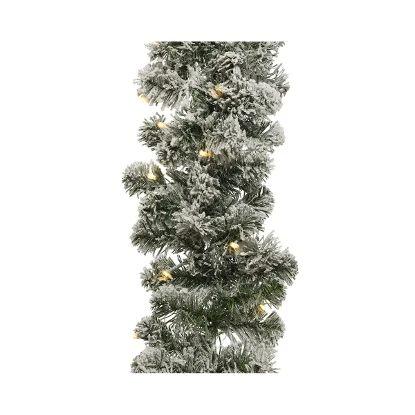 LED-valokranssi Lumineo Imperial Lumisade Lämmin valkoinen 6,1 m 30 cm