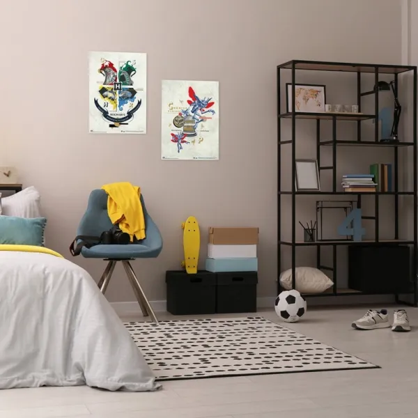 Harry Potter - Set of 2 wall posters (38 x 52 cm)