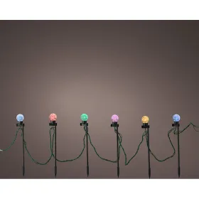 LED-puutarhavalosetti Lumineo Monivärinen 6 W Lämmin valkoinen 20 osaa