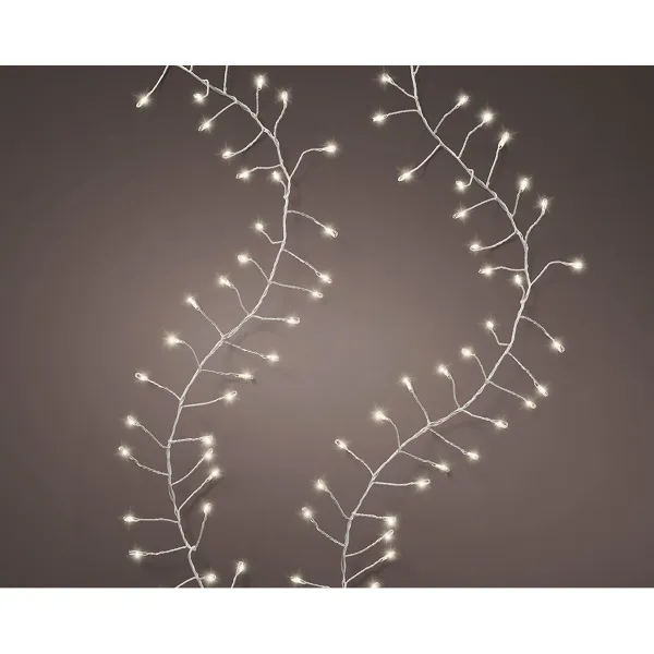 Wreath of LED Lights Lumineo 3,6 W Soft green 5 m 6 m 1,2 m