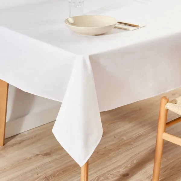 Stain-proof tablecloth Belum Liso White 200 x 150 cm