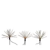 Set of LED garden stakes Lumineo Fireworks Christmas 220 V MicroLED 3 Pieces