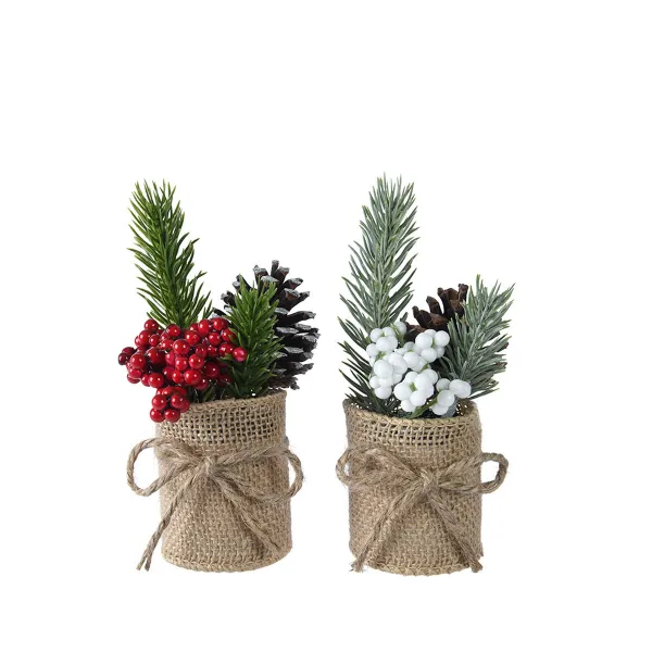 Kalėdų papuošalai Everlands Stiklainis Ø 5 x 15 cm Mažas