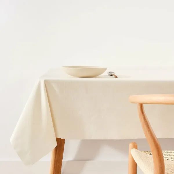 Stain-proof tablecloth Belum Liso Beige 200 x 150 cm