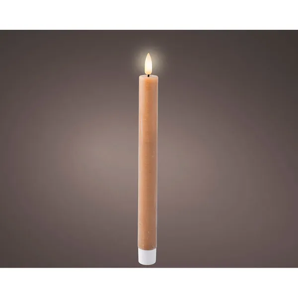 Вуаль LED Lumineo Коричневый Ø 2,2 x 24,5 cm Эффект пламени 2 штук
