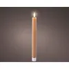 Вуаль LED Lumineo Коричневый Ø 2,2 x 24,5 cm Эффект пламени 2 штук