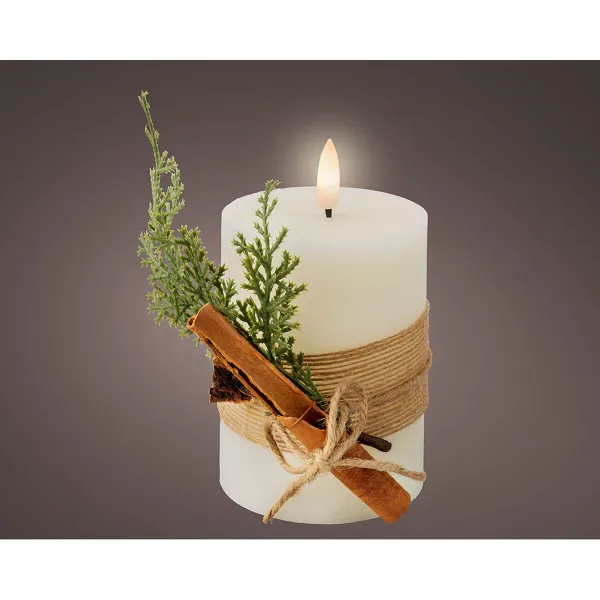 Вуаль LED Lumineo Белый Бежевый ø 7,5 x 13 cm (AA)