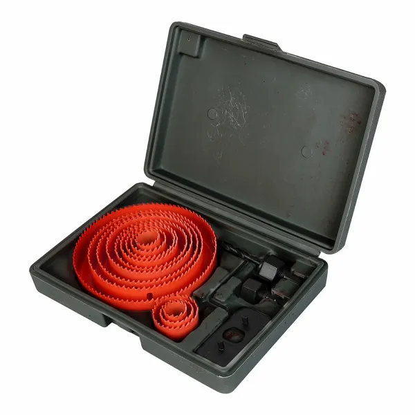 Pjovimo žiedai Workpro 17 mm 30 mm Ø 32 mm Ø 51 mm Ø 10 mm Ø 38 mm Ø 13 mm Ø 22 mm Ø 44 mm 100 mm 130 mm 80 mm 90 mm 110 mm 70 m