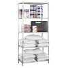 Полка Simon Rack Деревянный 167,4 X 71 X 31 CM Серый 5 Полки