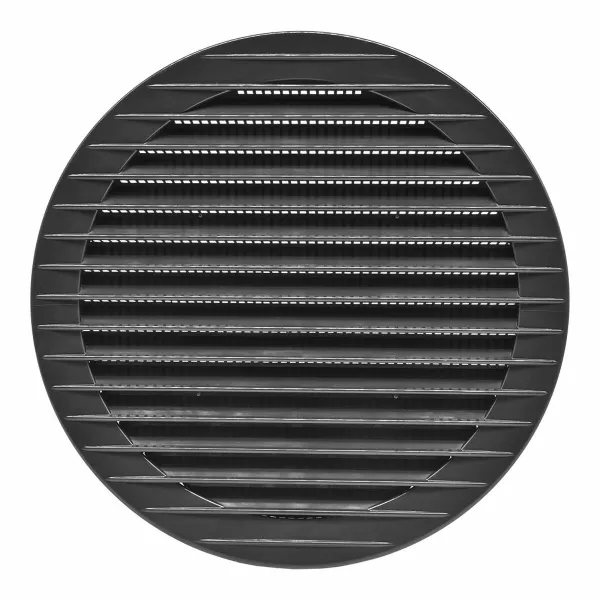 Ventilācijas režģis EDM 87722 Antracīts Ø 15 cm