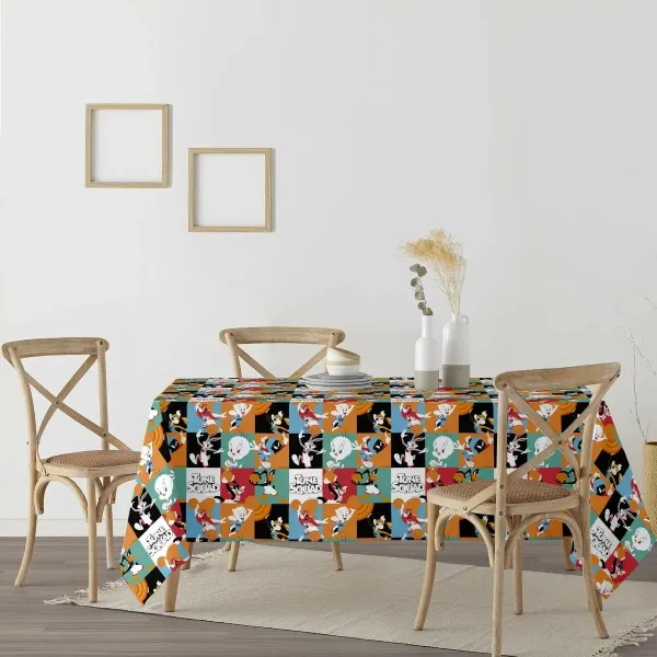 Stain-proof tablecloth Belum Tune Squad 02 Multicolour 300 x 150 cm