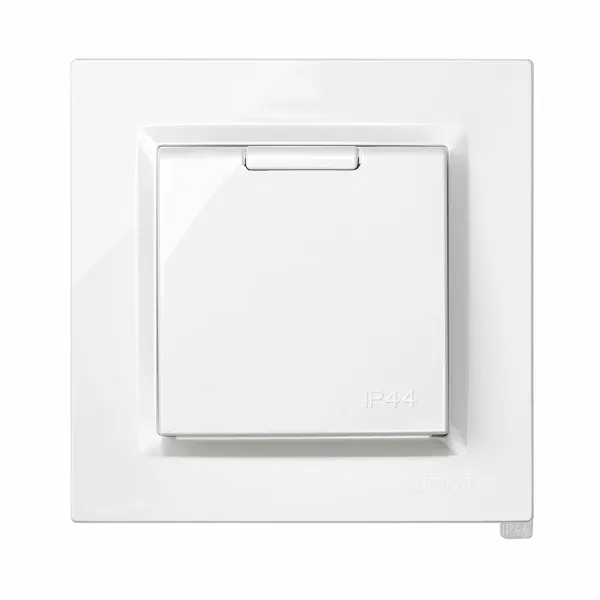 Plug socket Simon 2p+t monobloc Plastic 230 V 16 A Type F