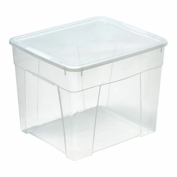 Kaušo konteineris Mondex space box 4 h 34,5l Skaidrus polipropileno 34,5 L 42 x 35 x 33 cm