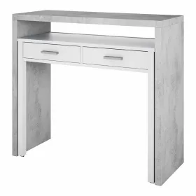 Rašomasis stalas Forés Balta 98,5 X 36 X 87,5 CM Metalinis MDF