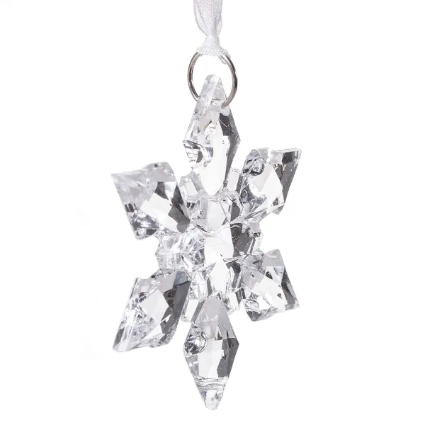 Crystal Christmas ornament snowflake Springos CA0078