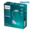 Galda lampa Philips Lámpara de mesa Balts Metāls 3 W