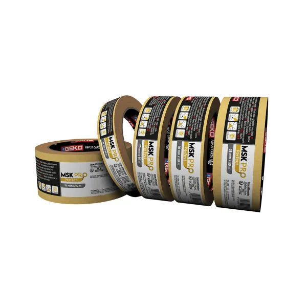 Лента для маскировки Geko MSK Pro Perfect 19 mm x 50 m
