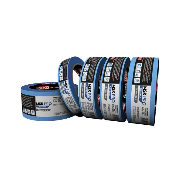 Izoliacine juosta Geko msk pro outdoor Mėlyna 19 mm x 50 m
