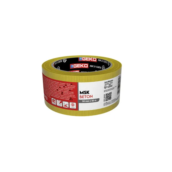 Лента для маскировки Geko 50 m x 50 mm 50 mm x 50 m Внешний